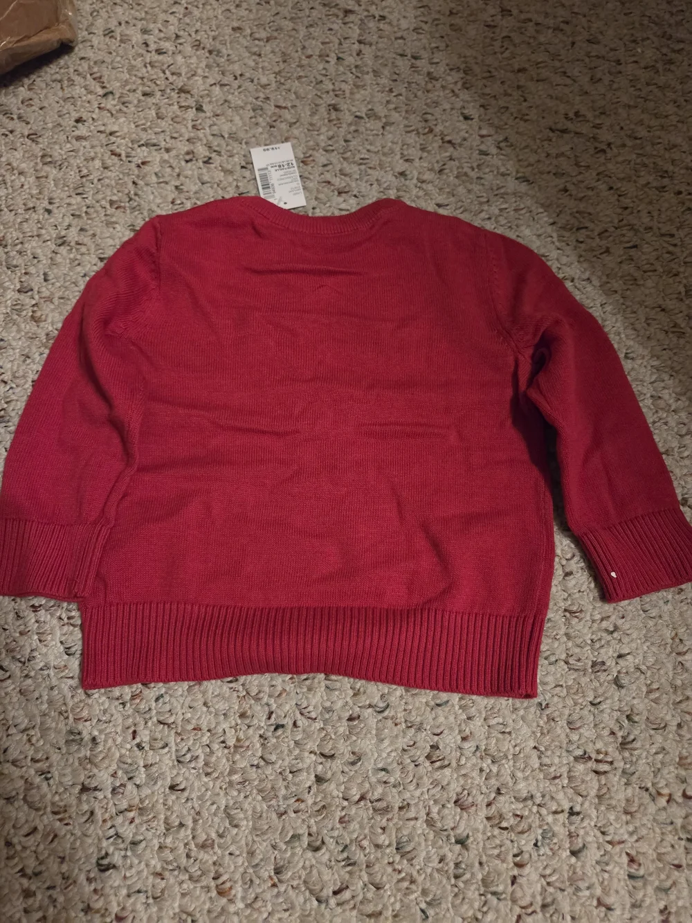 The Children's Place Red V-Neck Sweater